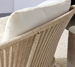 Tulum Wicker Swivel Outdoor Papasan