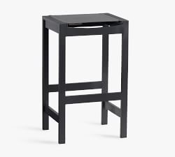 Indio Metal &amp; Mesh Outdoor Stools, Set of 2