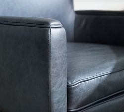 Irving Leather Swivel Desk Chair