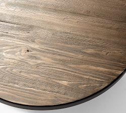 Thorndale Round Reclaimed Wood Coffee Table (39")