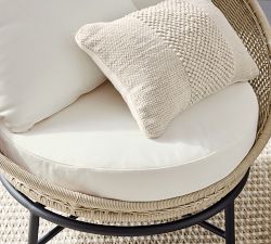 Tulum Wicker Swivel Outdoor Papasan