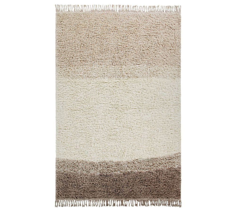 Lorena Canals Forever Always Woolable Washable Rug - Natural/Brown, 9' 11" x 6' 7"