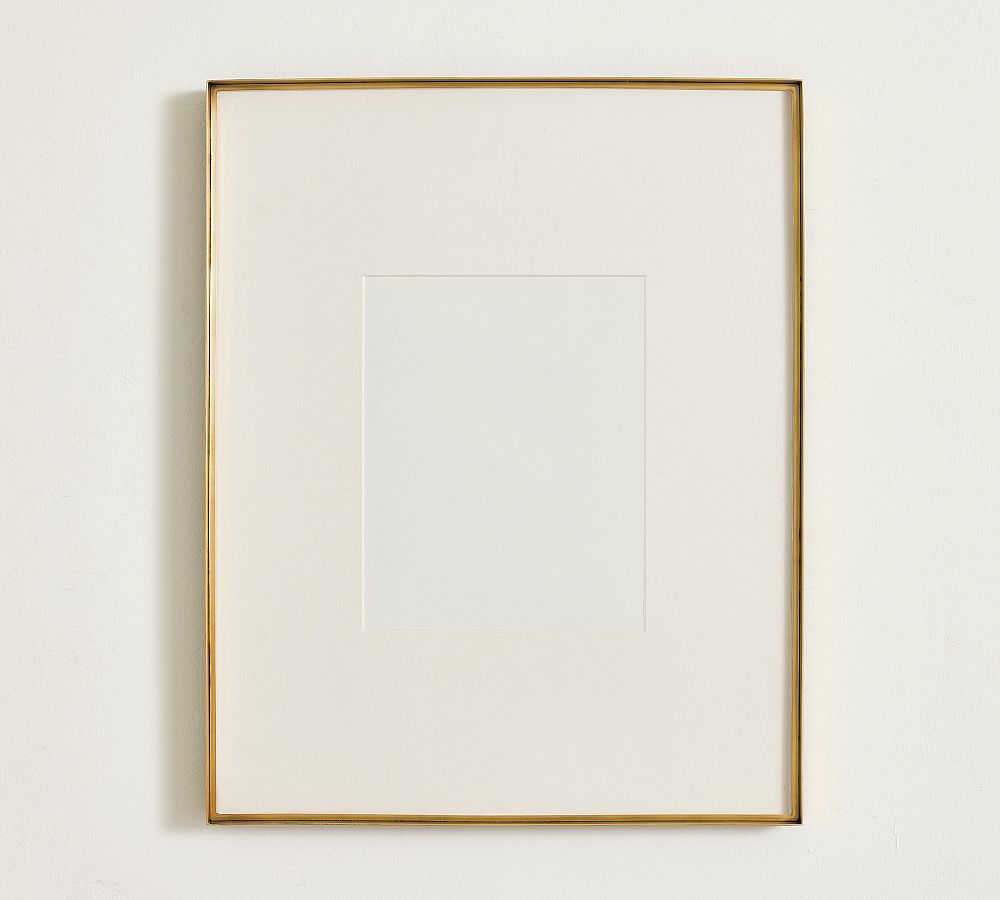 Stowe Modern Metal Frames - 16x20 - 16"X19.75"- Brass