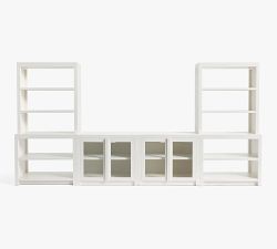 Dillon Glass Cabinet Entertainment Center (144")