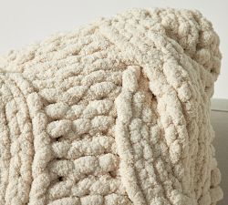 Plush Colossal Handknit Pillow