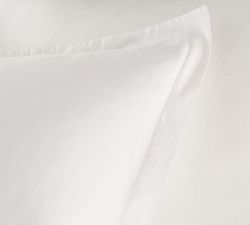 Washed Cotton Sateen Sham
