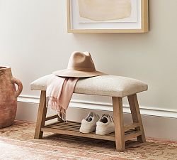 Boucle Entry Bench (28.5")