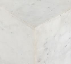 Carver Marble Square End Table