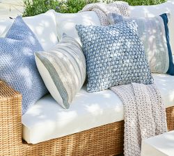 Adam Striped Outdoor Pillow