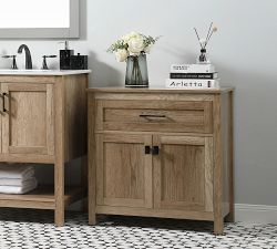 Alderson 2-Door Storage Cabinet with Drawer