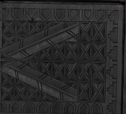 Java Reclaimed Wood Bookcase with Doors