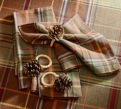 Pinecone Napkin Rings - Set of 4