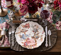 Piper Floral Bird Dinner Plates - Set of 4