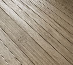 Indio Eucalyptus Round Outdoor Dining Table (60")