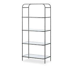 Justina Metal Bookcase (38")