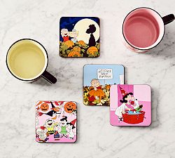 Peanuts™ Great Pumpkin Coasters - Mixed Set of 4