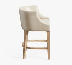 Varni Leather Stool