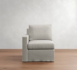 Build Your Own Cameron Modern Square Arm Slipcovered Sectional