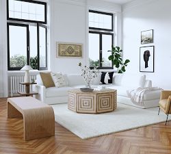 Meredith Rectangular Tiered Accent Table