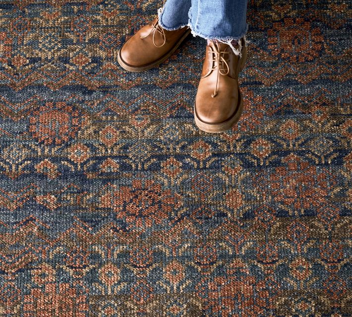 Muriel Hand-Knotted Wool Rug | Pottery Barn
