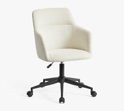 Asher Upholstered Swivel Desk Chair