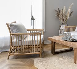 Caroline Rattan Outdoor Lounge Chair