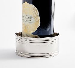 Heritage Silver Wine Coaster