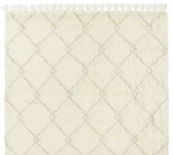 Quinlan Handwoven Shag Wool Rug