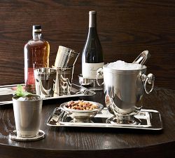 Heritage Silver Wine Coaster