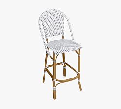 Sofie Alu-Rattan Outdoor Barstool
