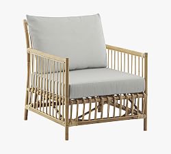 Caroline Rattan Outdoor Lounge Chair