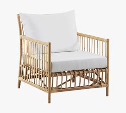 Caroline Rattan Outdoor Lounge Chair