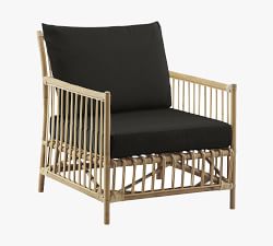 Caroline Rattan Outdoor Lounge Chair