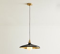 Farmhouse Metal Cord Pendant (18")