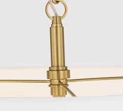 Heloise Metal Round Chandelier (25")