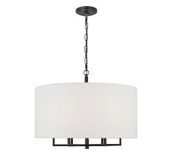 Heloise Metal Round Chandelier (25")