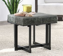 Rocket Leather Stool