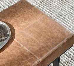 Rocket Leather Stool