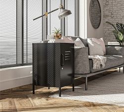 Oxford Metal Storage End Table (15")