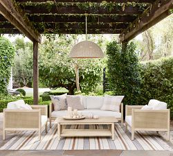 Marina Cane Outdoor Lounge Chair