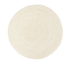 Open Box: Haven Jute Braided Rug, 6' Round - Ivory