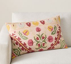 Amelie Suzani Lumbar Pillow