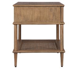 Francis Rectangular Cane Side Table (26")