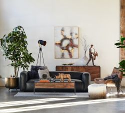 Celina Round Metal Accent Table (19")