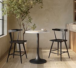 Round Restaurant Counter Height Dining Table (24&quot;-36&quot;)