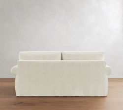 Pearce Roll Arm Deep Seat Slipcovered Sofa (72"&ndash;118")