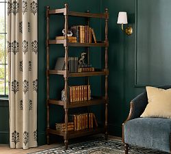 Chris Loves Julia Modern Traditional Bookcase (32")