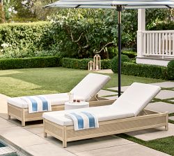 Coastal Concrete &amp; Rope Outdoor Side Table (14"-16")