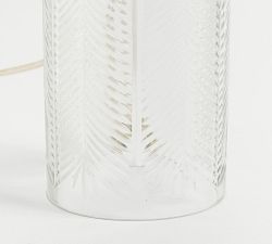 Evangeline Glass Leaf Table Lamp (27")