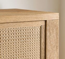 Marina Cane 9-Drawer Dresser (76")